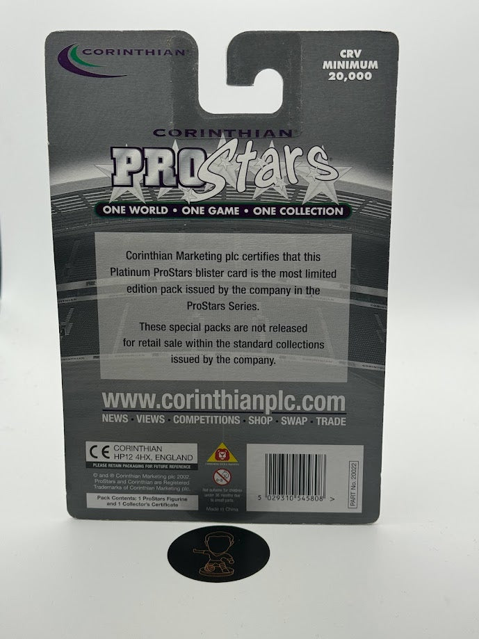 Moustapha Hadji - ProStars Corinthian Figure : Aston Villa (AWAY KIT) Series 21 - Platinum - PP781 / PRO781