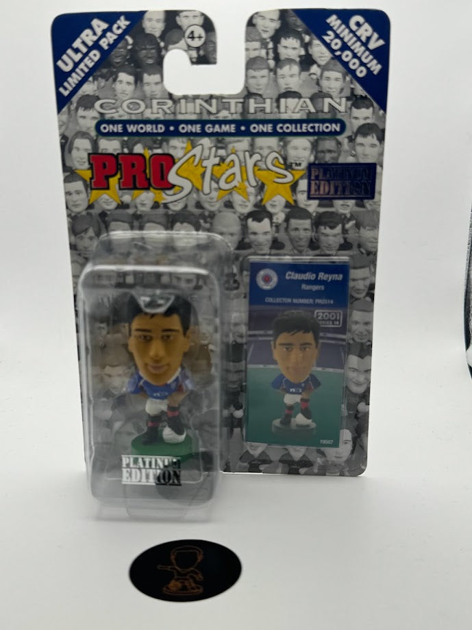 Claudio Reyna - Corinthian ProStars Series 14 - Platinum Edition - Rangers - PP514 / PRO514