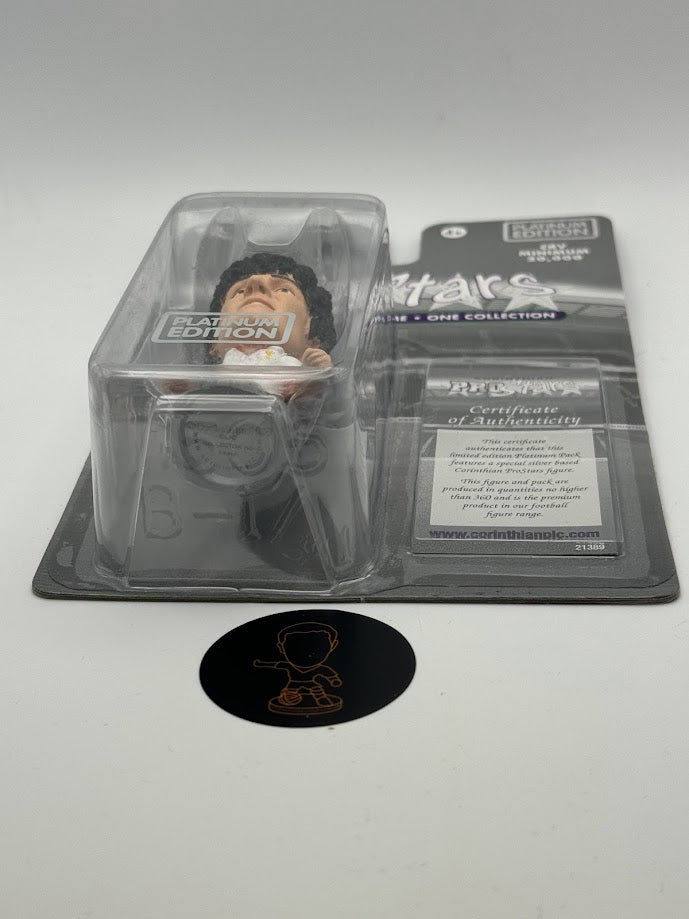 Kevin Keegan - Corinthian Football Figure - Liverpool - PP925 / PRO925 - ProStars Collector Club Special Edition - Platinum