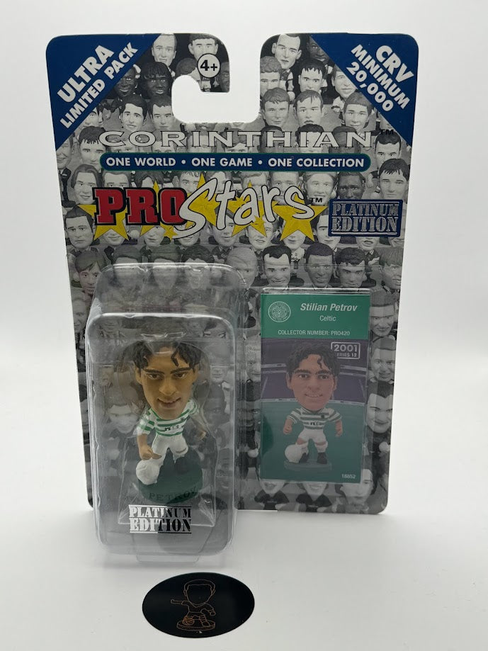 Stilian Petrov - Corinthian ProStars Series 12 - Celtic - PP420 / PRO420 - PLATINUM