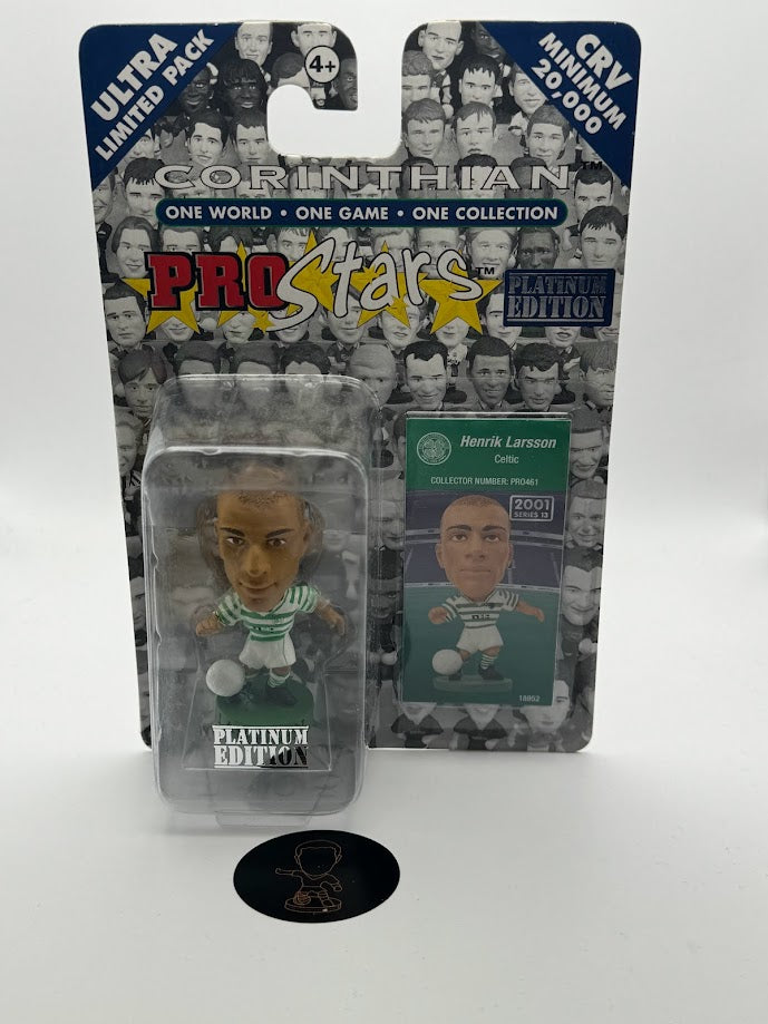 Henrik Larsson - ProStars Corinthian Figure : Celtic Series 13 Platinum - PP461 / PRO461