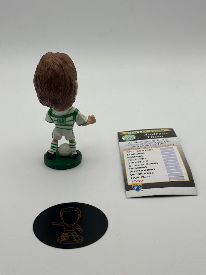 Andreas Thom + Collector Card - Celtic - Corinthian Figure Loose - SP82