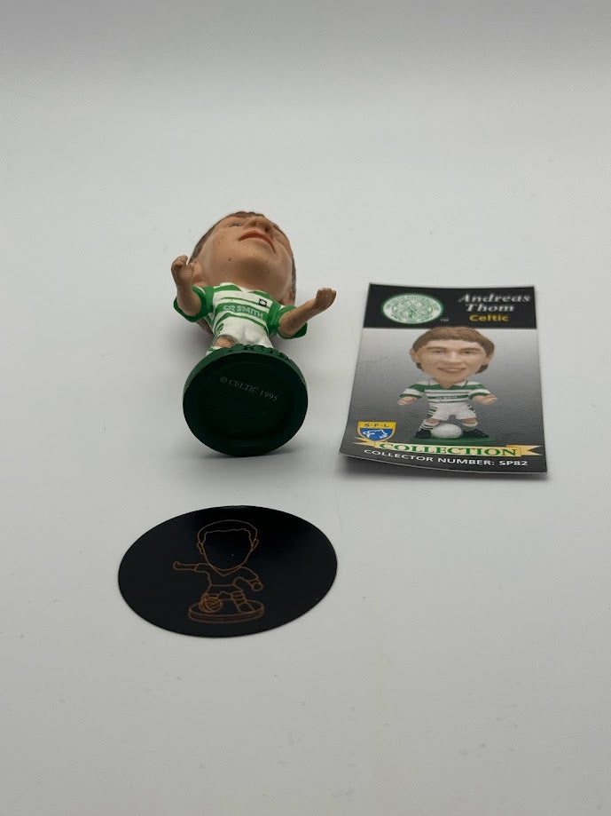 Andreas Thom + Collector Card - Celtic - Corinthian Figure Loose - SP82