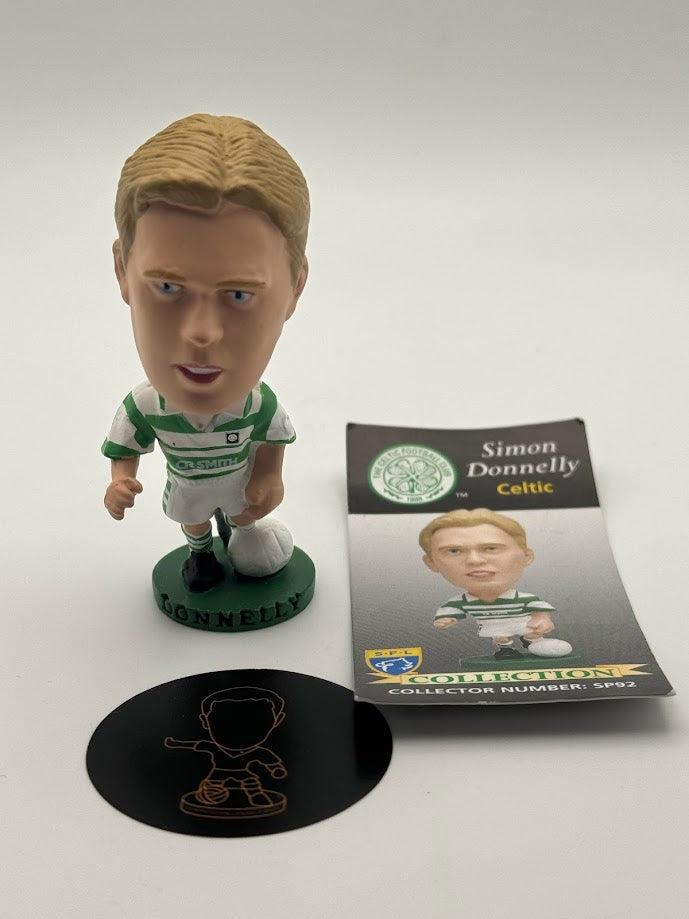 Simon Donnelly + Collector Card - Celtic - Corinthian Figure Loose - SP92