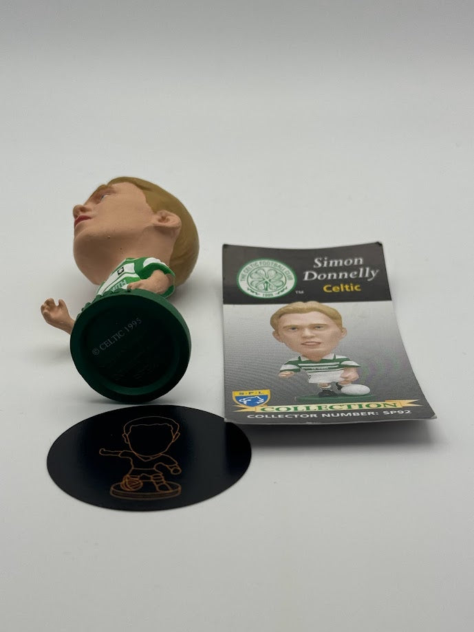 Simon Donnelly + Collector Card - Celtic - Corinthian Figure Loose - SP92