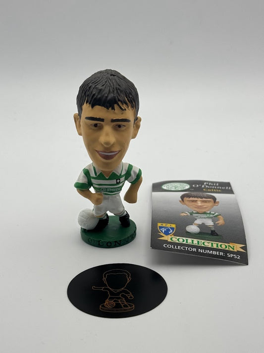 Phil O'Donnell + Collector Card - Celtic - Corinthian Figure Loose - SP52