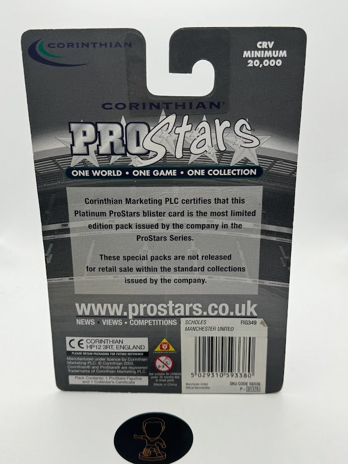 Paul Scholes - Corinthian ProStars Dazzling Derbies Series 30 - Platinum - Manchester United - PP1277 / PRO1277