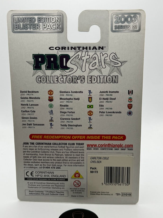 Carlton Cole ProStars Corinthian Figure : Chelsea Series 21 - PRO777