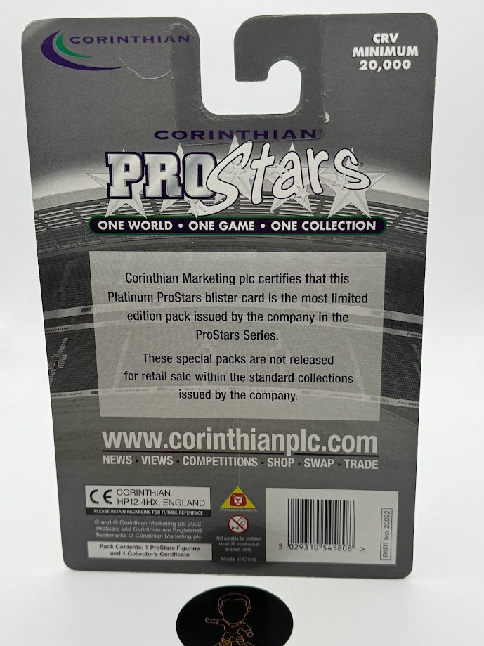 John Arne Riise - Corinthian ProStars Football - Collector's Edition Platinum Figure - Series 18 - Liverpool - PP699 / PRO699