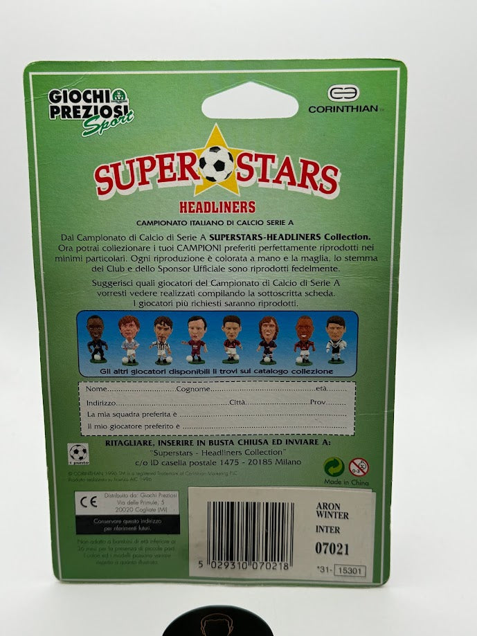 Aron Mohamed Winter - Corinthian Super Stars Headliners Football Figure - Inter Milan - SER091