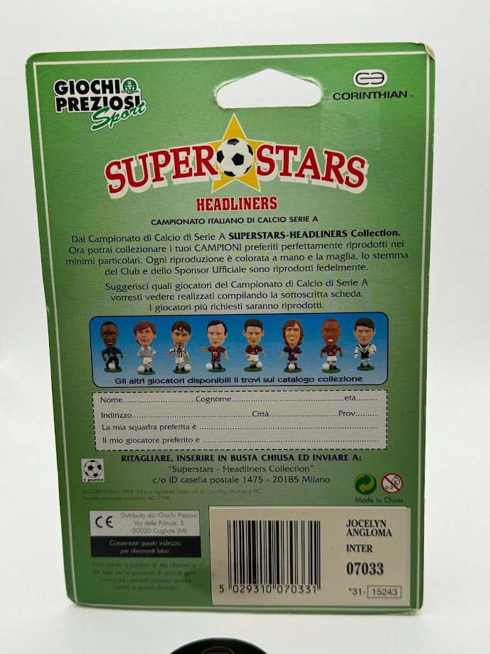 Jocelyn Angloma - Corinthian Super Stars Headliners Football Figure - Inter Milan - SER033