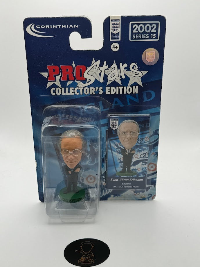 Sven-Goran Eriksson - Corinthian ProStars Collector's Edition Series 15 - England - PRO592