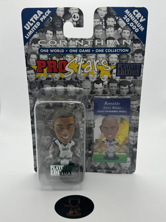 Ronaldo - Corinthian ProStars Series 1 - Inter Milan - PRO012 - PLATINUM EDITION