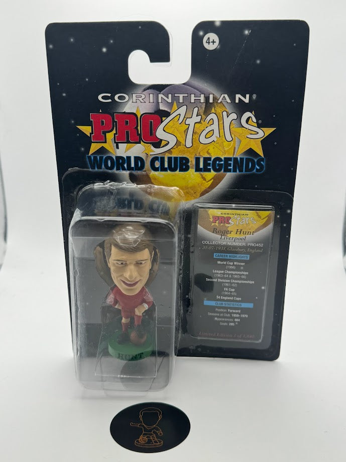 Roger Hunt - Corinthian Football Figure - Liverpool - ProStars World Club Legends - PRO452 - Collectible