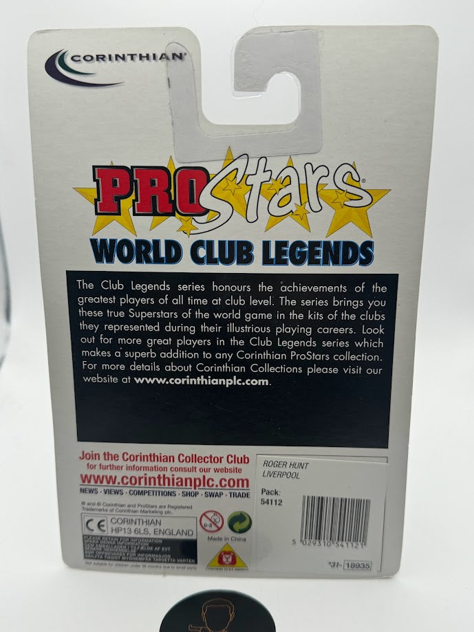 Roger Hunt - Corinthian Football Figure - Liverpool - ProStars World Club Legends - PRO452 - Collectible