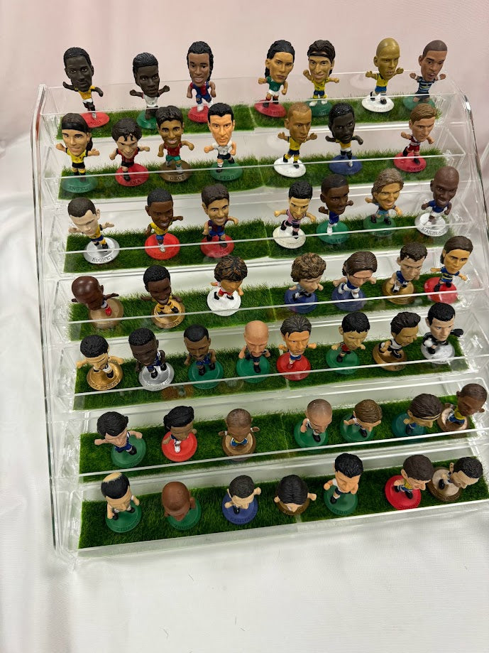 2x Brand new sealed Figure Display Racks - Ideal for Corinthian, Prostars and MicroStars Football Figures