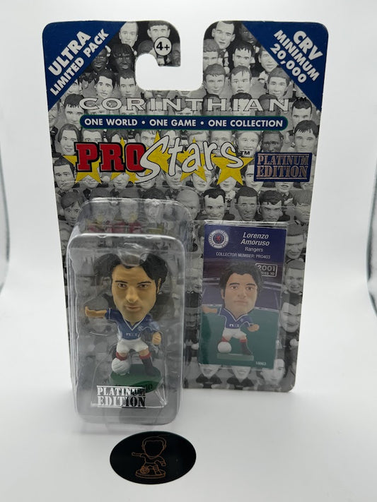 Lorenzo Amoruso - Corinthian ProStars Series 10 - Rangers - PP403/PRO403 - Platinum