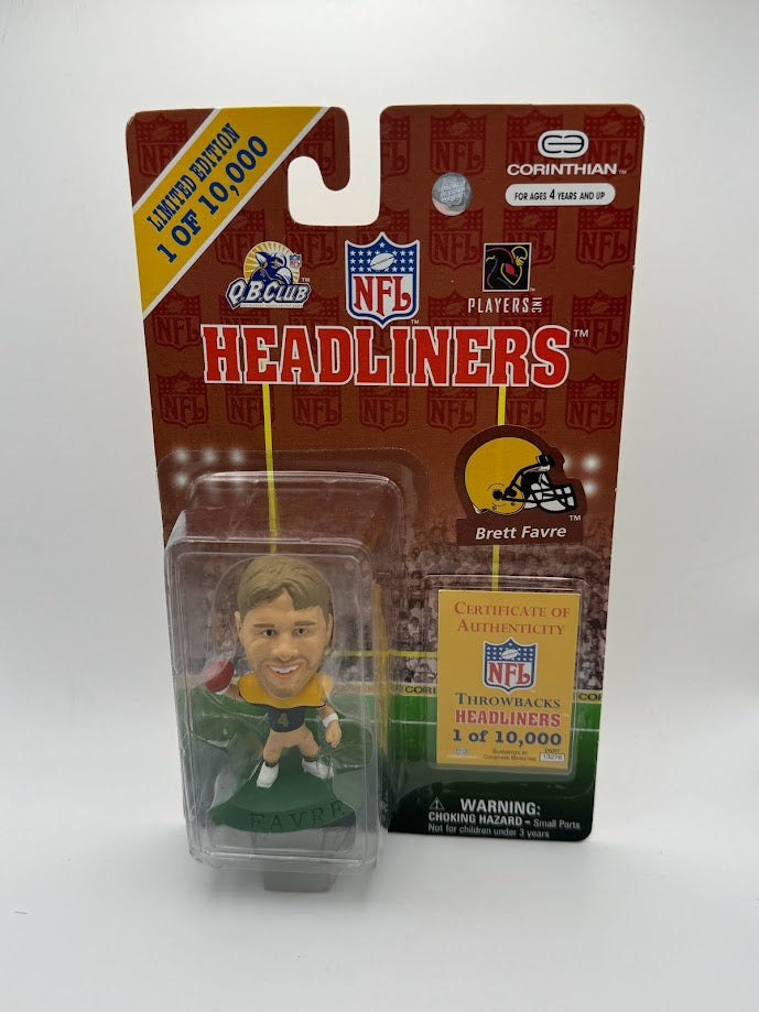 Brett Favre - NFL Throwbacks Corinthian Headliners - TB001