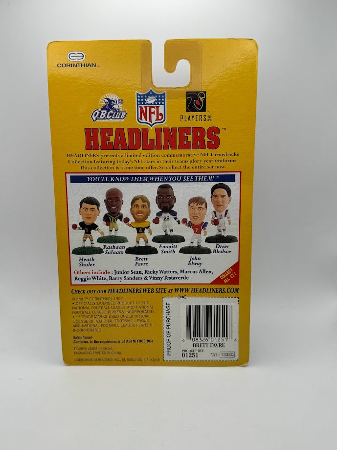 Brett Favre - NFL Throwbacks Corinthian Headliners - TB001