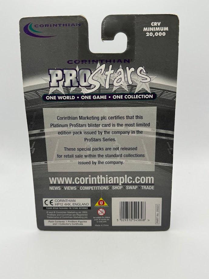 Rivaldo - Corinthian ProStars Collector's Edition Series 16 - Brazil - PRO569 - PLATINUM