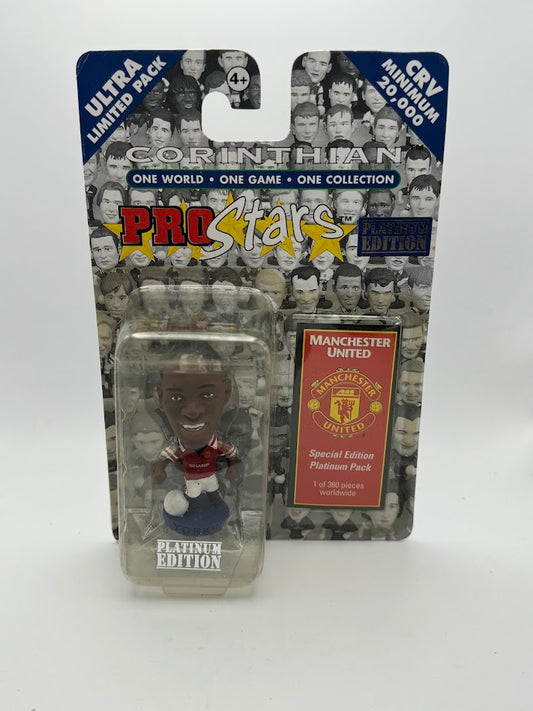 Dwight Yorke - Corinthian Pepsi Football Figure - Platinum Edition - Manchester United - PTSE8