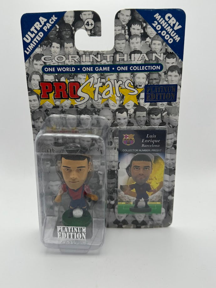 Luis Enrique - Corinthian ProStars Series 8 - Barcelona - PRO317 - PLATINUM