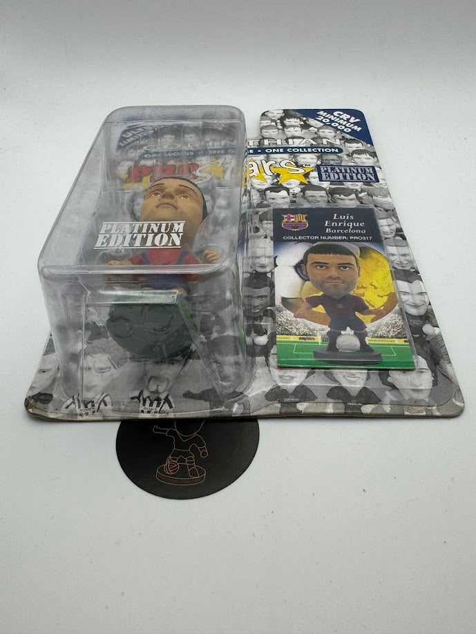 Luis Enrique - Corinthian ProStars Series 8 - Barcelona - PRO317 - PLATINUM