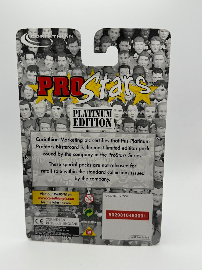 JASON WILCOX - CORINTHIAN PROSTARS SERIES 8 LEEDS UTD PRO308 FOOTBALL FIGURE - PLATINUM