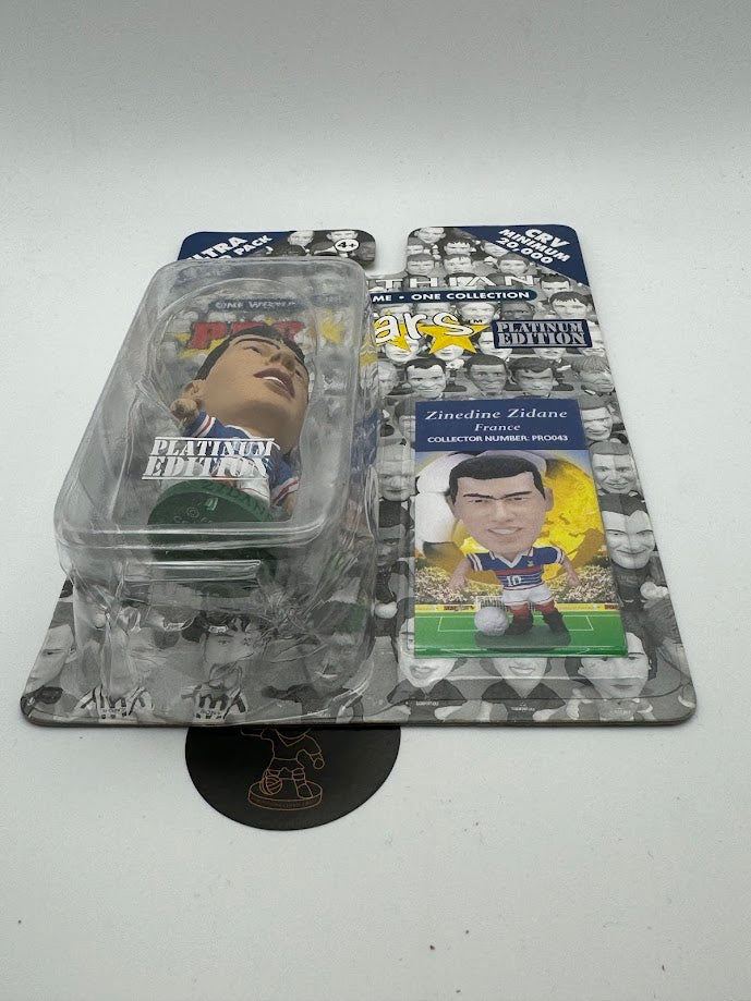 Zinedine Zidane - Corinthian ProStars Series 1 - France - PRO043 - Platinum