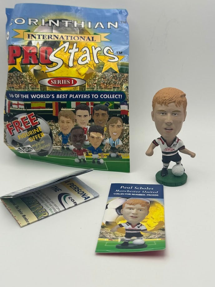 Paul Scholes - Loose (with packaging) Corinthian ProStars Series 1 Sachet - Manchester United - PRO036