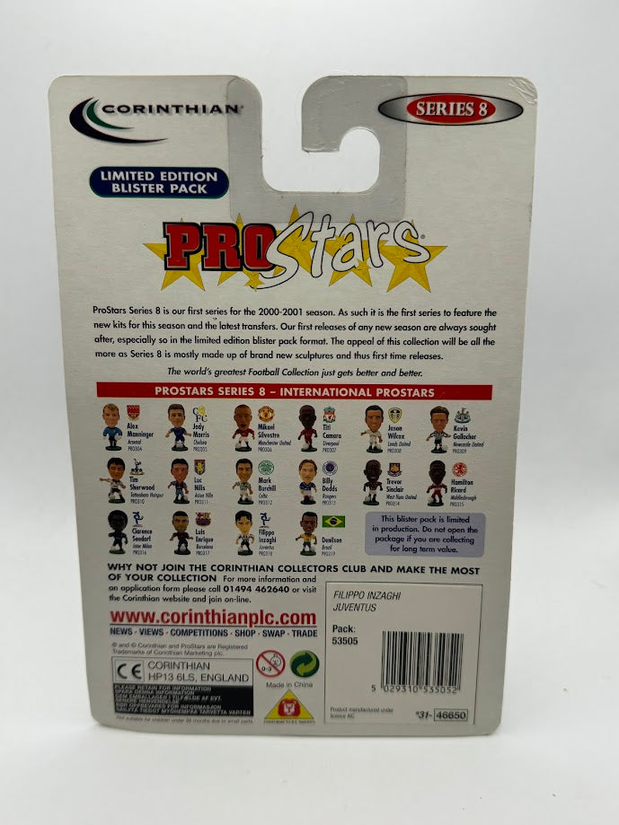 Filippo Inzaghi - Corinthian ProStars Series 8 - Juventus - PRO318