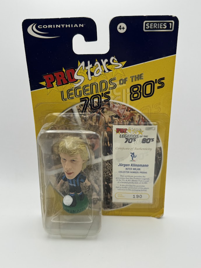 Jurgen Klinsmann - Corinthian Football Figure - Inter Milan - PRO845 - 70s & 80s Legends Series 1