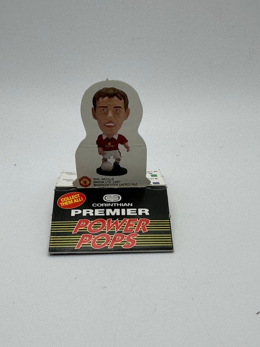 Phil Neville - Corinthian Premier Power Pops - Cardboard - Manchester United - Card No. 090