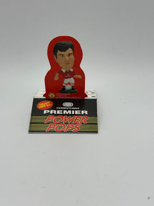 Brian McClair - Corinthian Premier Power Pops - Cardboard - Manchester United - Card No. 108