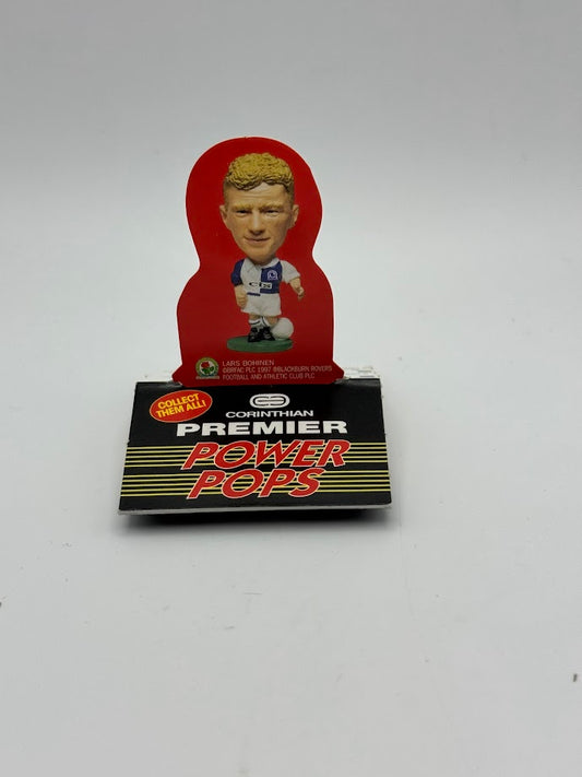 Lars Bohinen - Corinthian Premier Power Pops - Cardboard - Blackburn Rovers - Card No. 012