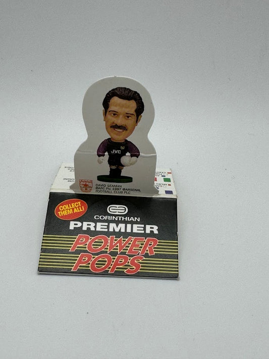 David Seaman - Corinthian Premier Power Pops - Cardboard - Arsenal - Card No. 056