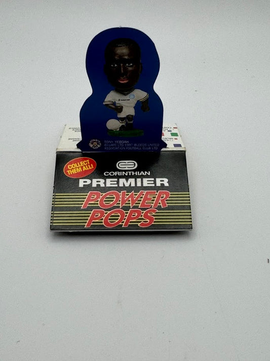 Tony Yeboah - Corinthian Premier Power Pops - Cardboard - Leeds United - Card No. 155