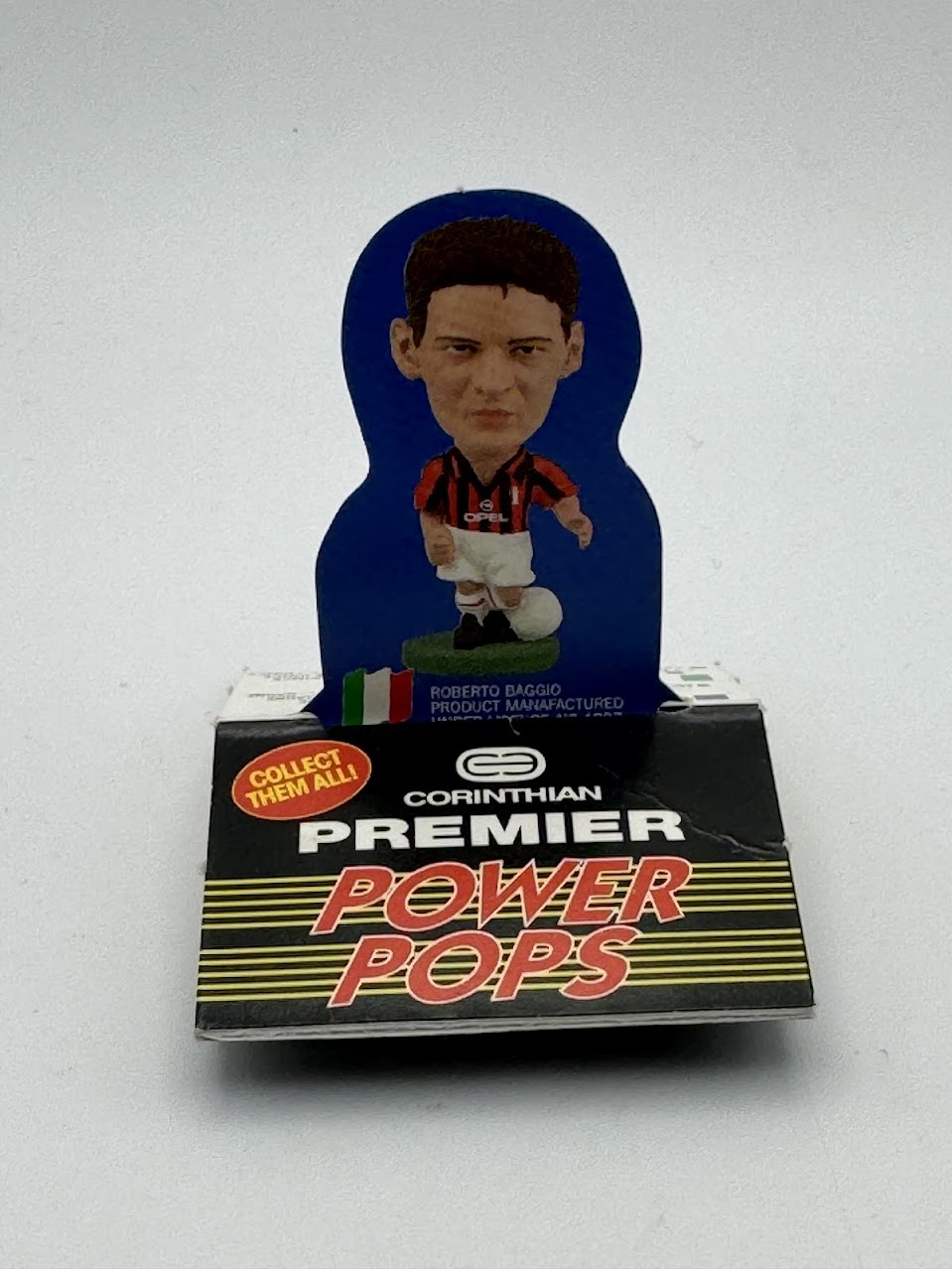 Roberto Baggio - Corinthian Premier Power Pops - Cardboard - AC Milan - Card No. 033