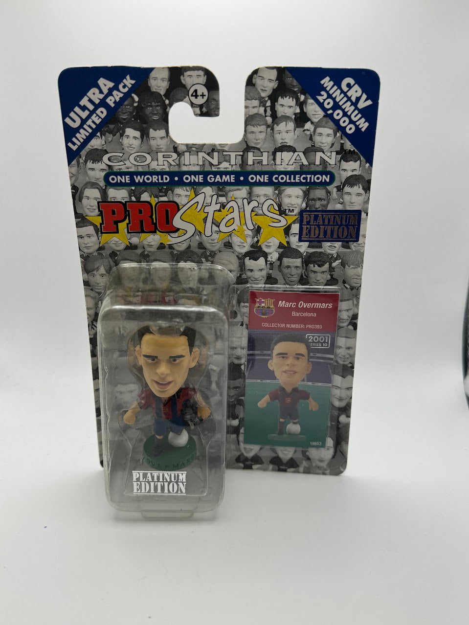 Marc Overmars - Corinthian ProStars Series 10 - Barcelona - PRO393 - Platinum