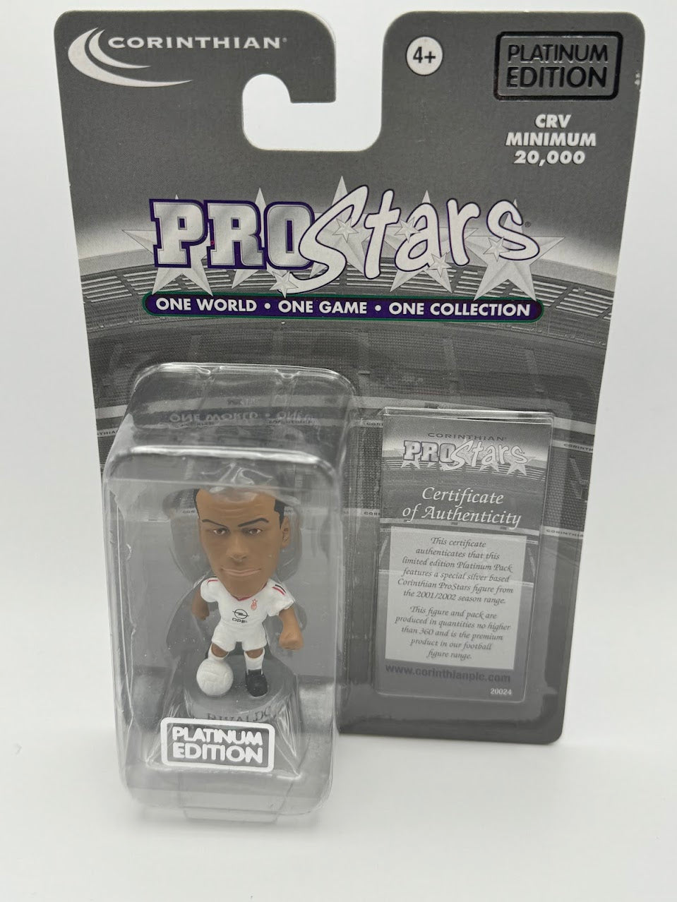 Rivaldo - Corinthian Football Figure - AC Milan - PP646 / PRO646 - Collectible - Platinum