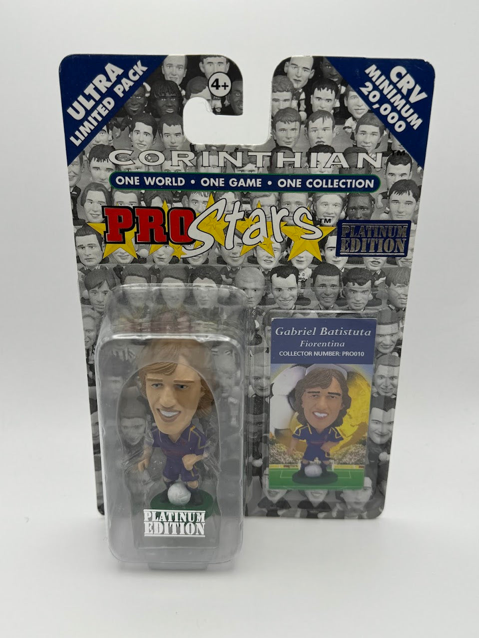 Gabriel Batistuta - Corinthian ProStars Series 1 - Fiorentina - PRO010 - Platinum