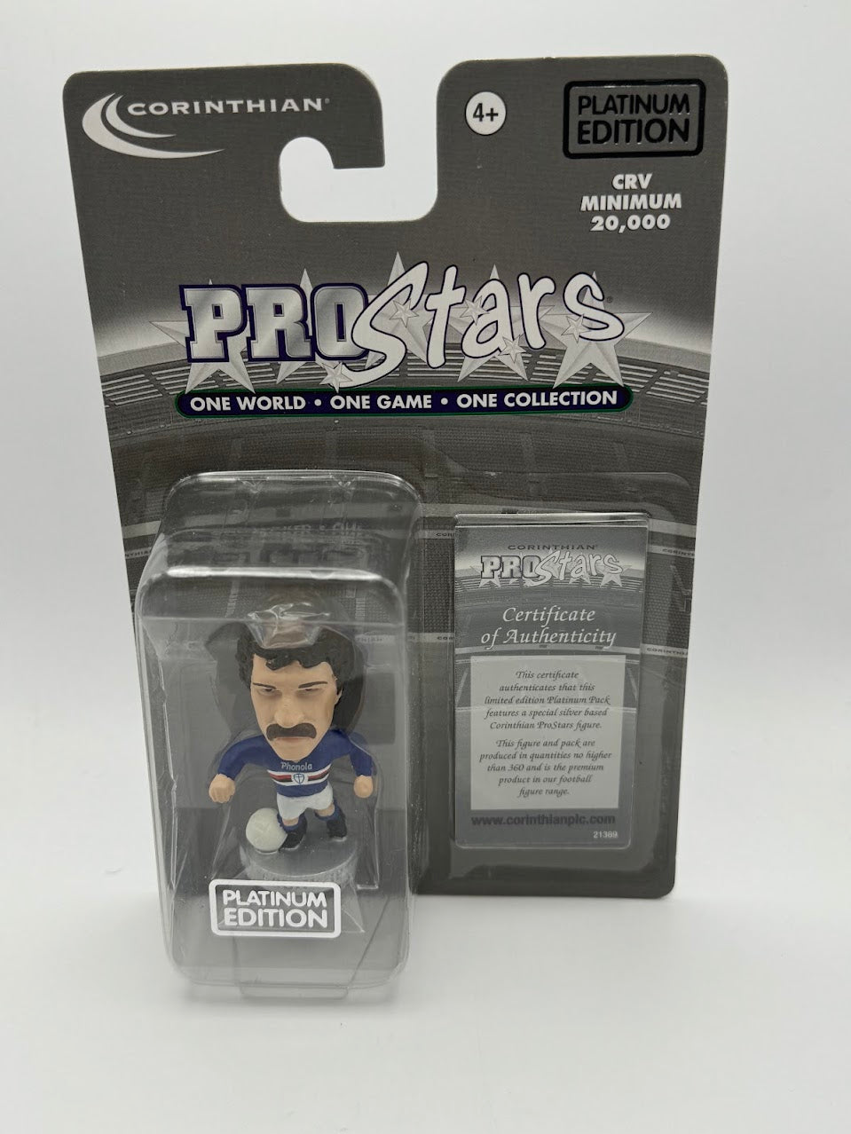 Graeme Souness - Corinthian Prostars Football Figure - Platinum Edition - Sampdoria HOME - PP826 / PRO826