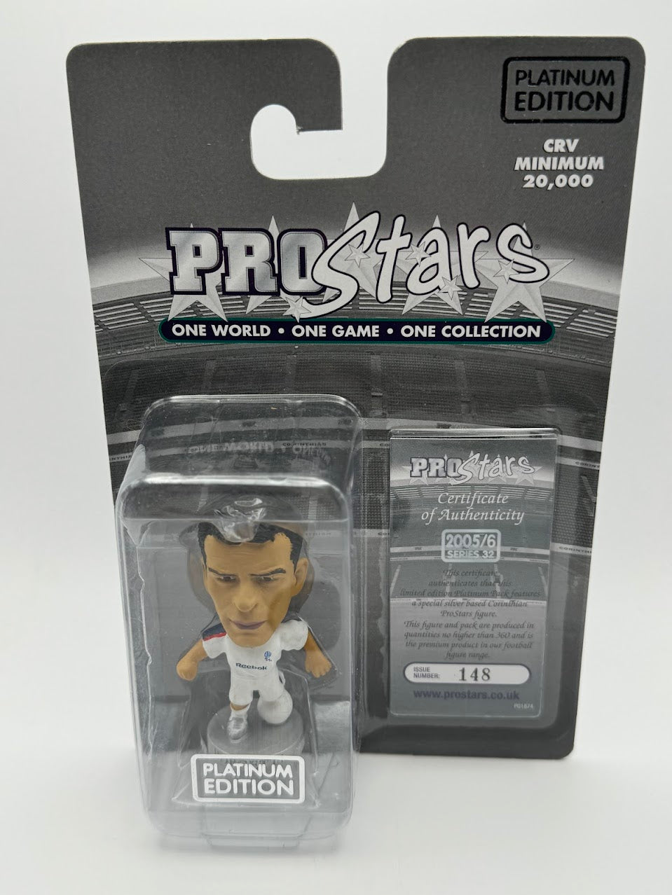 Jared Borgetti - Corinthian Prostars Series 32 - Bolton Wanderers - PP1390 / PRO1390 - PLATINUM