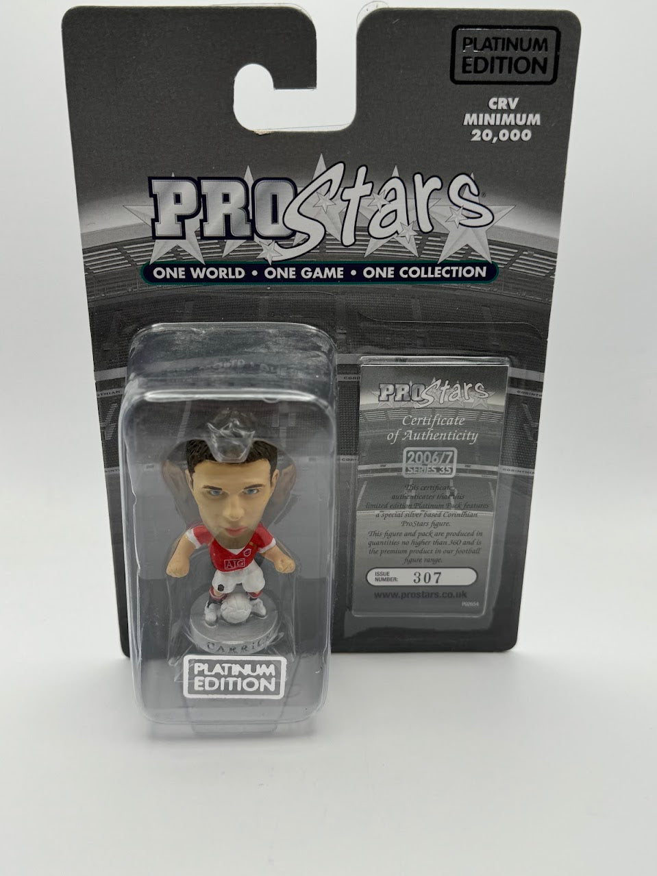 Michael Carrick - Corinthian ProStars - Series 35 - Manchester United - PP1523 / PRO1523 - Platinum