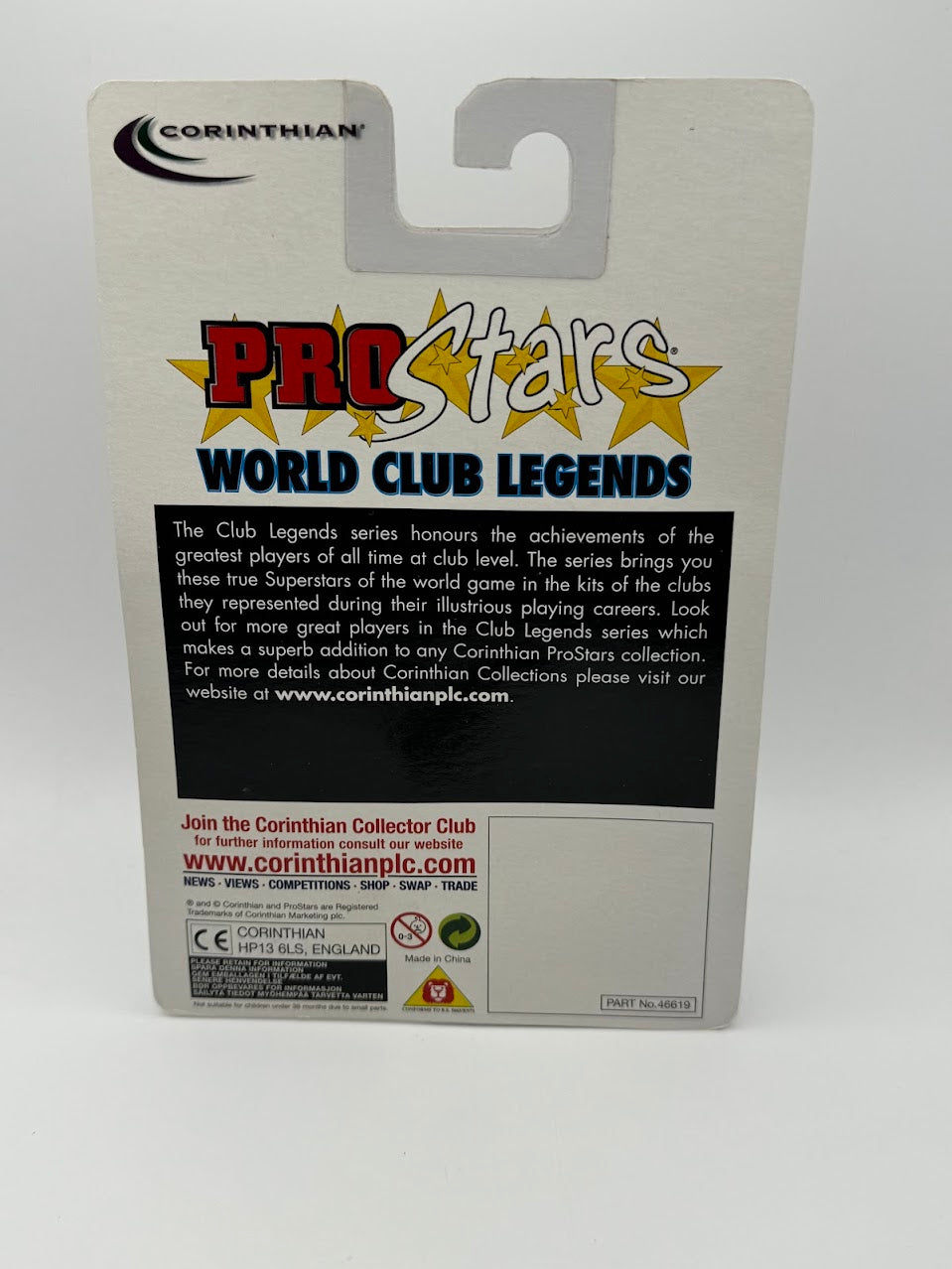 Ian Rush - Autographed Corinthian Football Figure - Liverpool - ProStars World Club Legends - PRO454 - Collectible