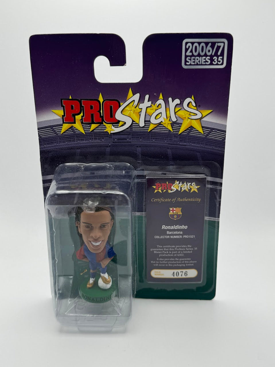 Ronaldinho - Corinthian ProStars - Series 35 - Barcelona - PRO1521