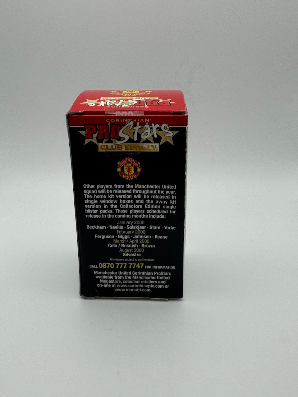 David Beckham - Corinthian ProStars Series 5 Window Box - Manchester United - PRO245