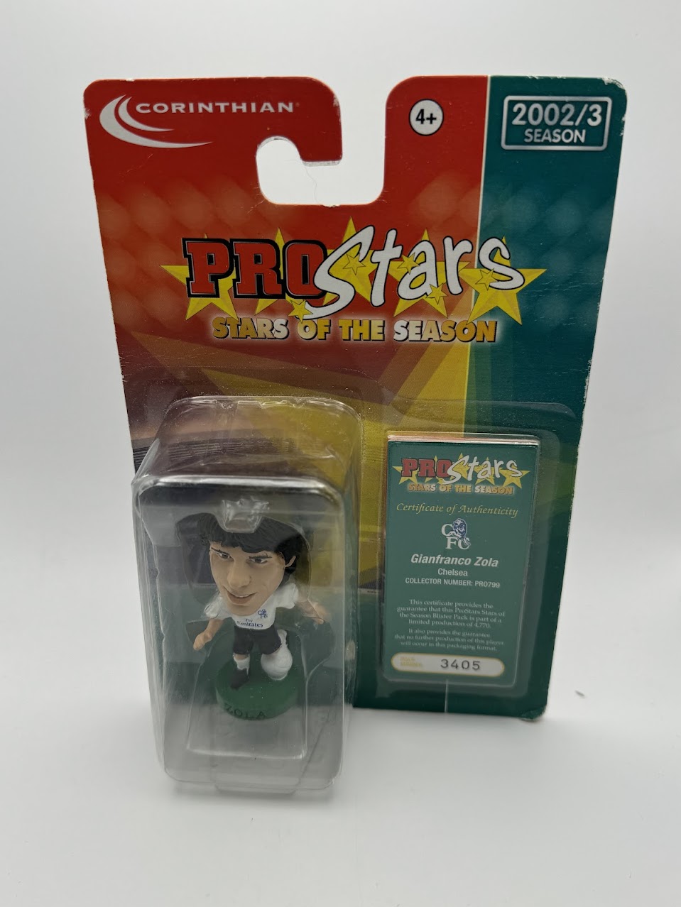 Gianfranco Zola - Corinthian ProStars Stars of Season - Chelsea - PRO799