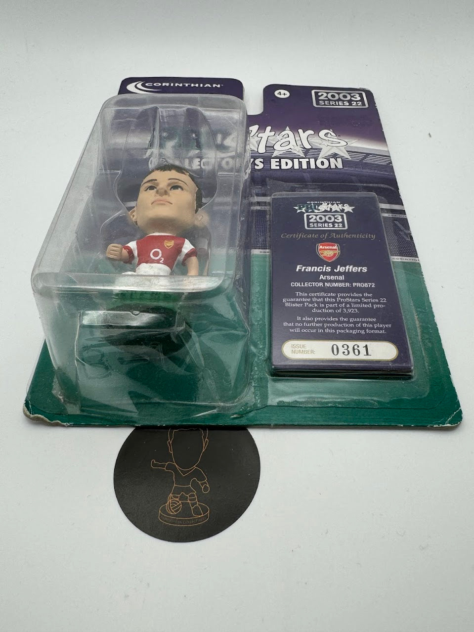 Francis Jeffers - Corinthian ProStars Series 22 - Arsenal - PRO872