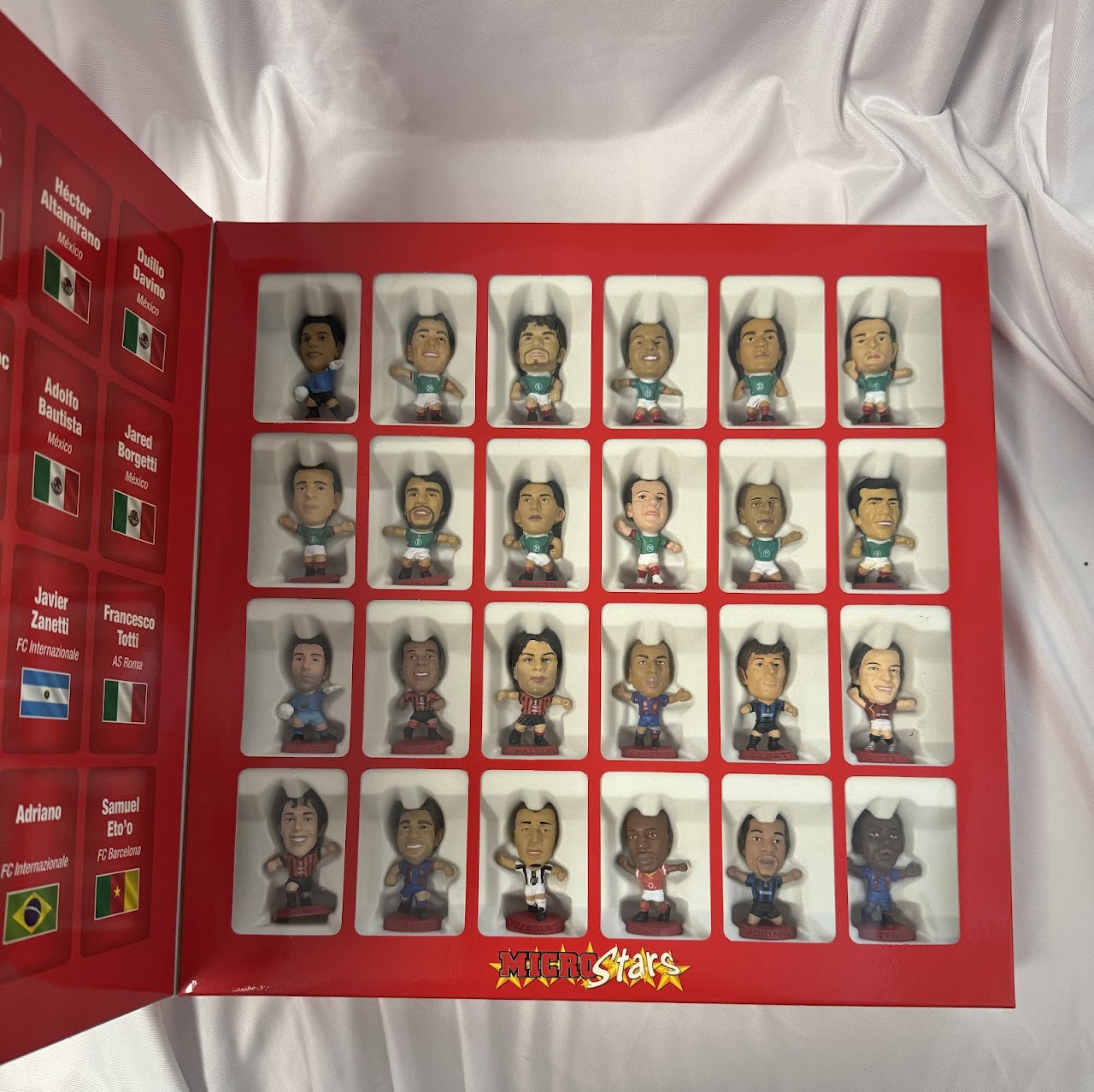 Microstars COCA COLA 24 Player Box - European Team Kits & Mexico Kit